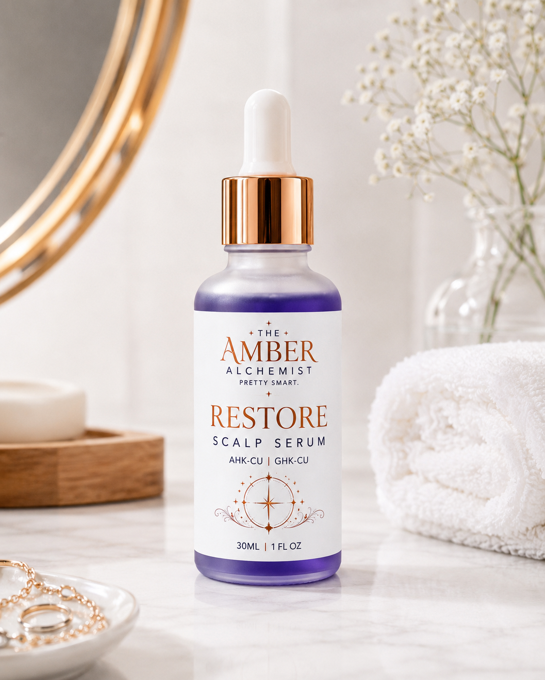 COMING SOON! Restore Copper Peptide Hair Serum